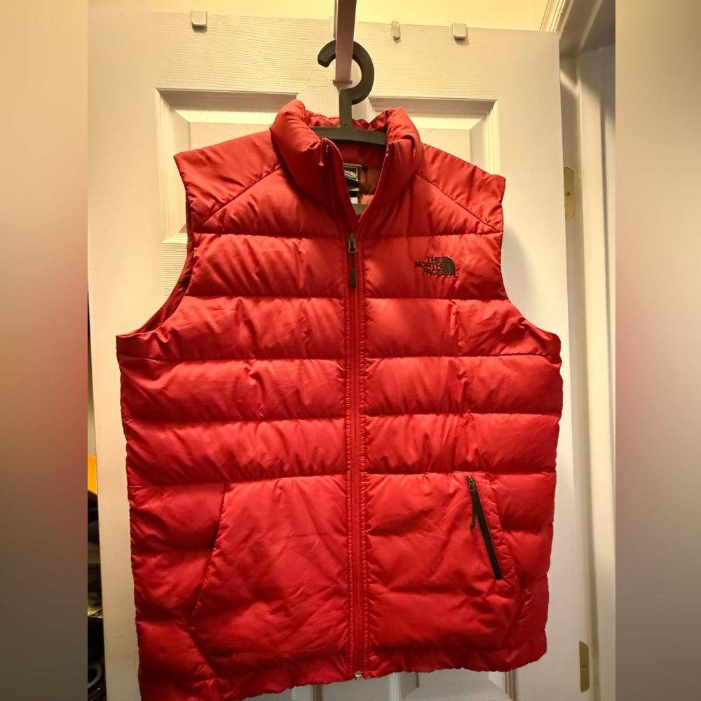 The North Face Men's Bold Red Quilted Vest